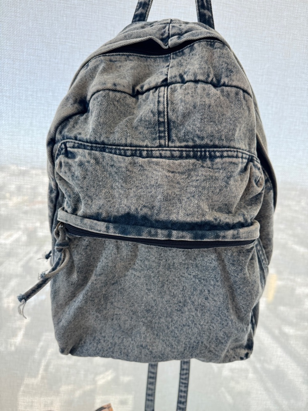 Deena & Ozzy Washed Denim Backpack
